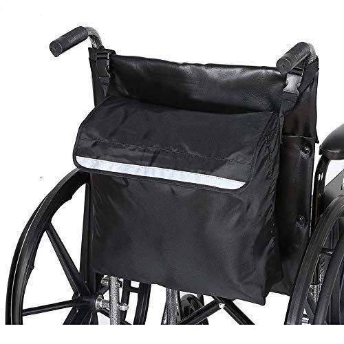 SAMDEW Rollstuhl Rucksack, Taschen für Rollstühle, mit Wärmeisolier Taschen  für Medizin & Brotdose, Funktionelles Rollstuhl Zubehör mit Krücken  Taschen, Nur Tasche (Patentdesign) : : Drogerie & Körperpflege